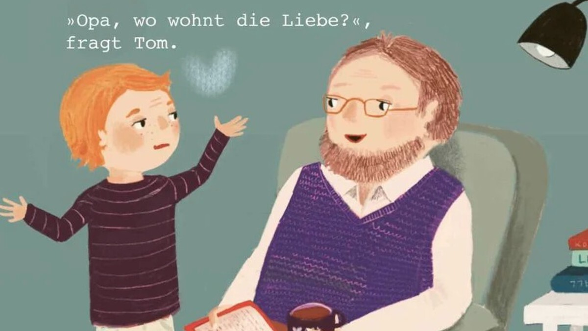 Auszug aus dem Kinderbuch "Weißt du, wo die Liebe wohnt?", Foto: Katja Krause