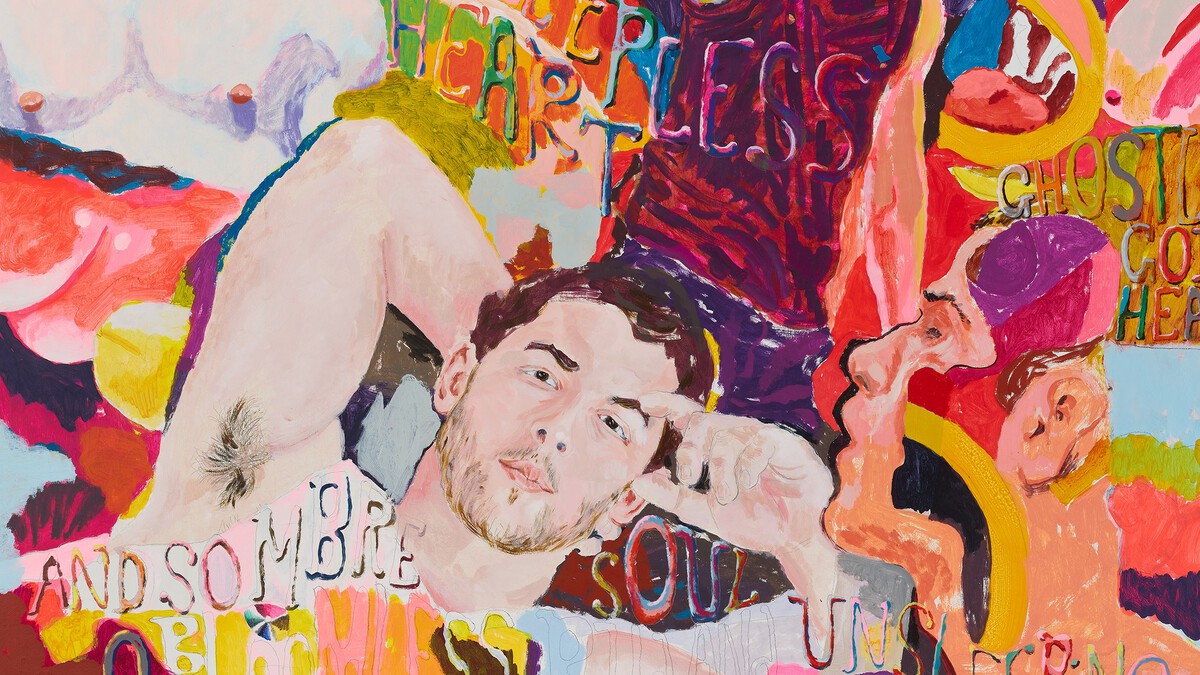 Richard Hawkins, Sombre Soul Unsleeping (Detail), 2020