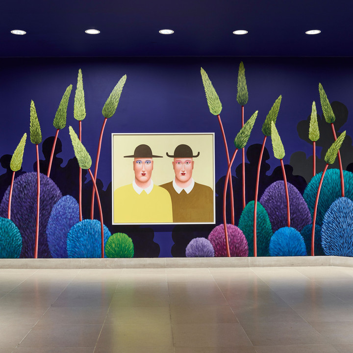 Nicolas Party, Pathway at Dallas Museum of Art, Dallas, Texas, USA, 2016, Installationsansicht